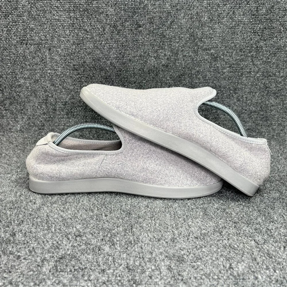 Allbirds Wool Lounger Shoes Men's 11 Grey Super Soft Wool Comfort Casual Loafers